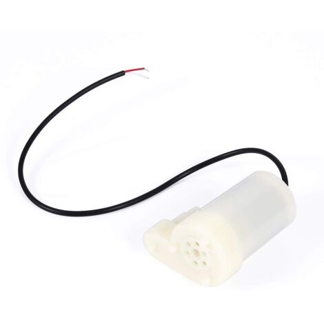 Mini micro pompes à eau submersibles 3-4.5V 100L / H pompe à moteur CC à faible bruit Taille Pratique Réservoir de Poissons pour l'aquarium (vertical )