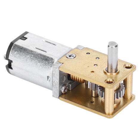 Mini micromoteur à engrenages métalliques N20 DC12V à réduction de vitesse, rotation horaire/antihoraire, 136 tr/min