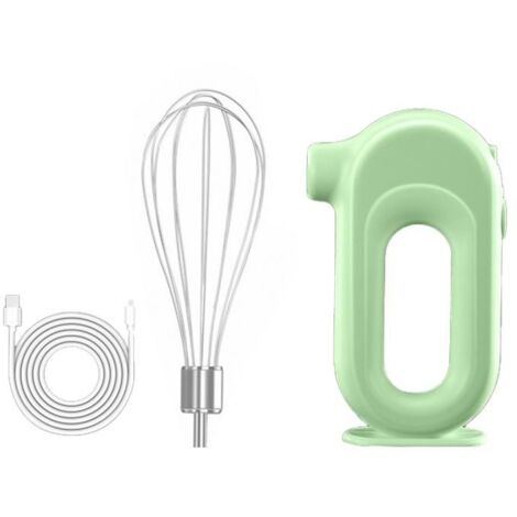 Mini mixeur électrique à main sans fil, batteur portable pour la cuisine, parfait pour gâteaux, œufs, et autres préparations