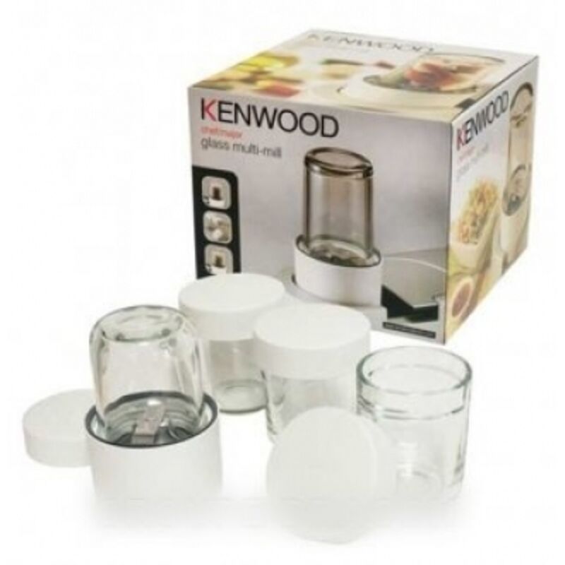 Mini-mixeur + mini-cuves at320 en verre cooking chef gourmet Kenwood AWAT320B01