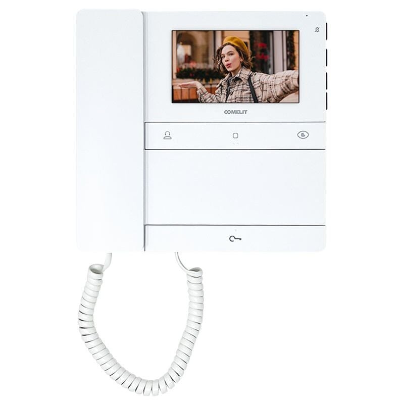 Comelit - Moniteur avec combiné People couleur pour visiophone 4.3 PL6701