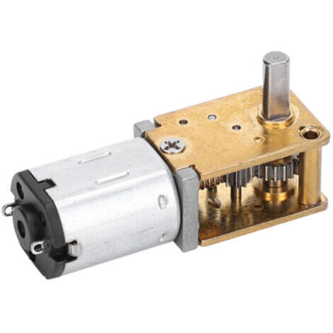 Mini moteur à engrenages, Micro réducteur à vis sans fin, brosse, moteurs à courant continu, appareils électroniques 1218GEN20 (DC6V 35 tr/min)