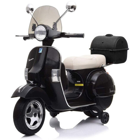 MINI MOTO PER BAMBINI VESPA PX 150 FULL Black-de