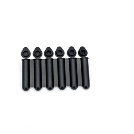 Mini moule à glaçons en silicone, couvercle inclus , peut faire 6 bouteilles d'eau glacée (2 pièces,noir)