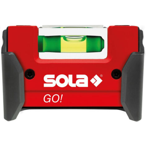 Mini niveau à bulle Go Clip 75cm Sola