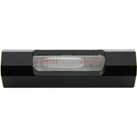 Mini Niveau À Bulle Portable 0.02 Mm/pour M Niveau À Bulle Haute Précision(noir)