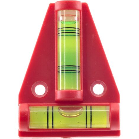Mini Niveau à Bulle pour Camping Cars ou caravanes  Plastique t - Leveler Mini niveau haute précision bulle horizontale bulle horizontale