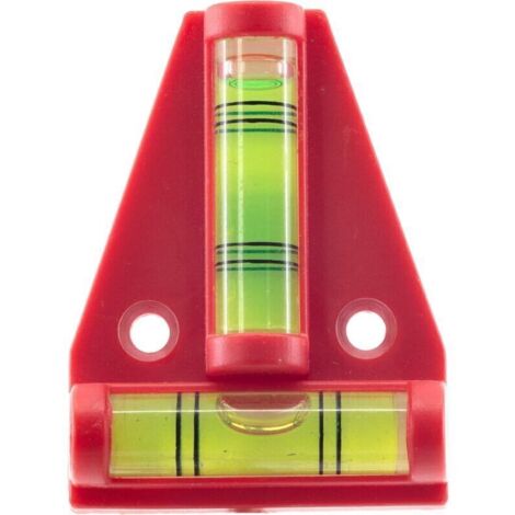 Mini Niveau à Bulle pour Camping Cars ou caravanes Plastique t - Leveler Mini niveau haute précision bulle horizontale bulle horizontale