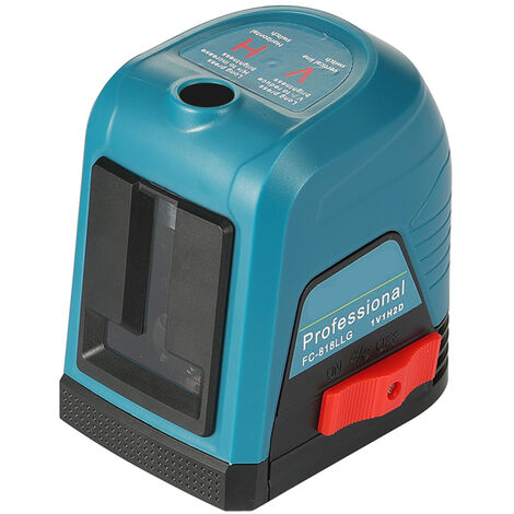 Mini niveau infrarouge Niveau laser extérieur automatique de haute précision à 2 lignes avec réglage de l'intensité de l'impulsion