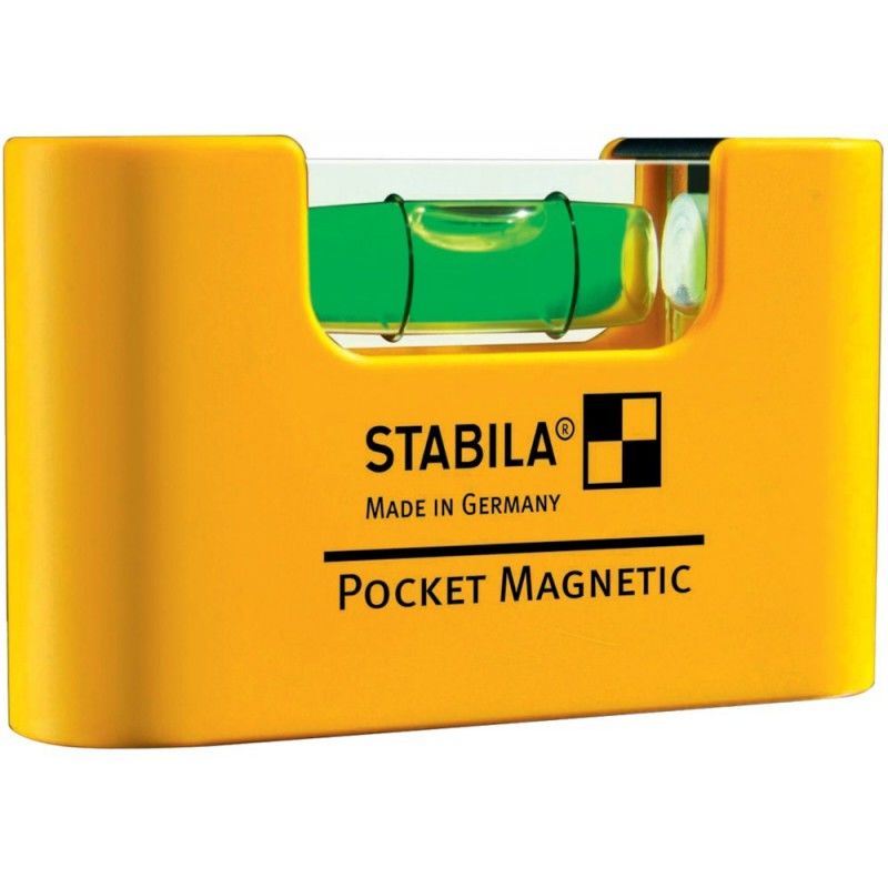 

Mini-nivel de bolsillo 7cm magnético Stabila