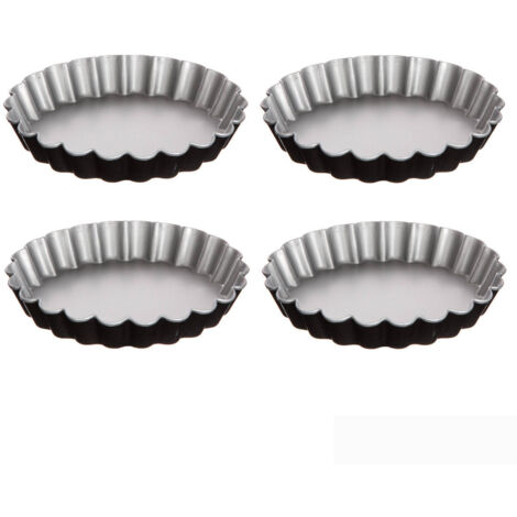 Mini-Obstkuchenform, Ø 12 cm, 4er-Set