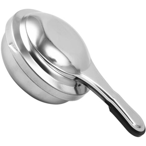 Mini olla portátil de acero inoxidable para fondue de chocolate y queso, un práctico utensilio para calentar, perfecto para acampar y reuniones familiares, pequeño, elegante y fácil de transportar.