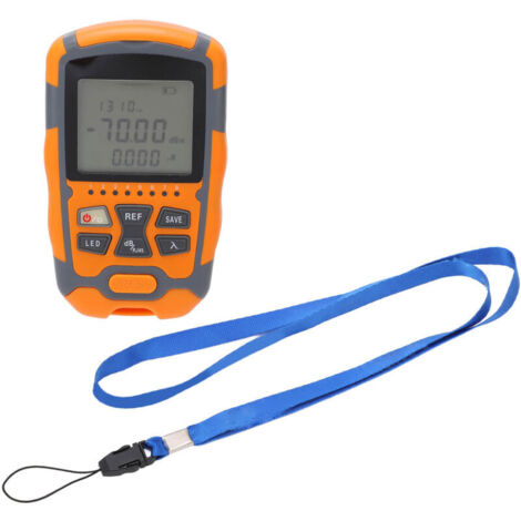 Mini Optical Power Meter, Multimeter, LED Light, Portable Fiber Optic Cable Tester