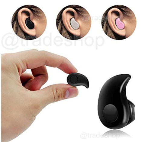 Mini Oreillette Bluetooth Avec Microphone Anti-bruit Pour Smartphone Et Tablette