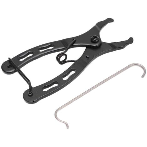 Mini outil de maillon rapide pour chaîne de vélo avec crochet, outil de mesure et de crochet pour chaîne de vélo