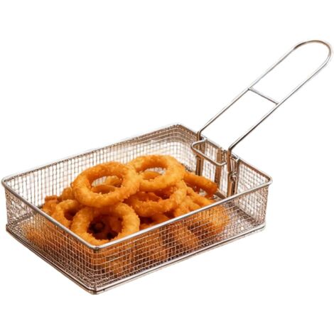 Mini panier à frire - passoire de cuisine pliable en acier inoxydable -