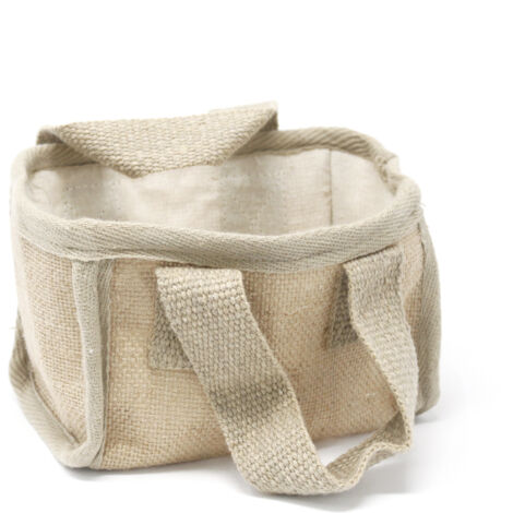 Mini Panier de Courses - 16x10x12cm - Nat- Vendu par 1