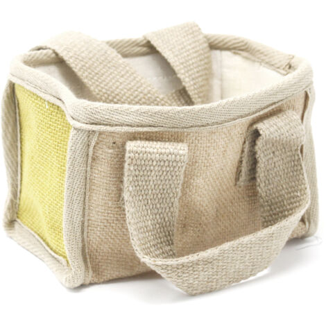 Mini Panier de Courses - 16x10x12cm - Olive- Vendu par 1