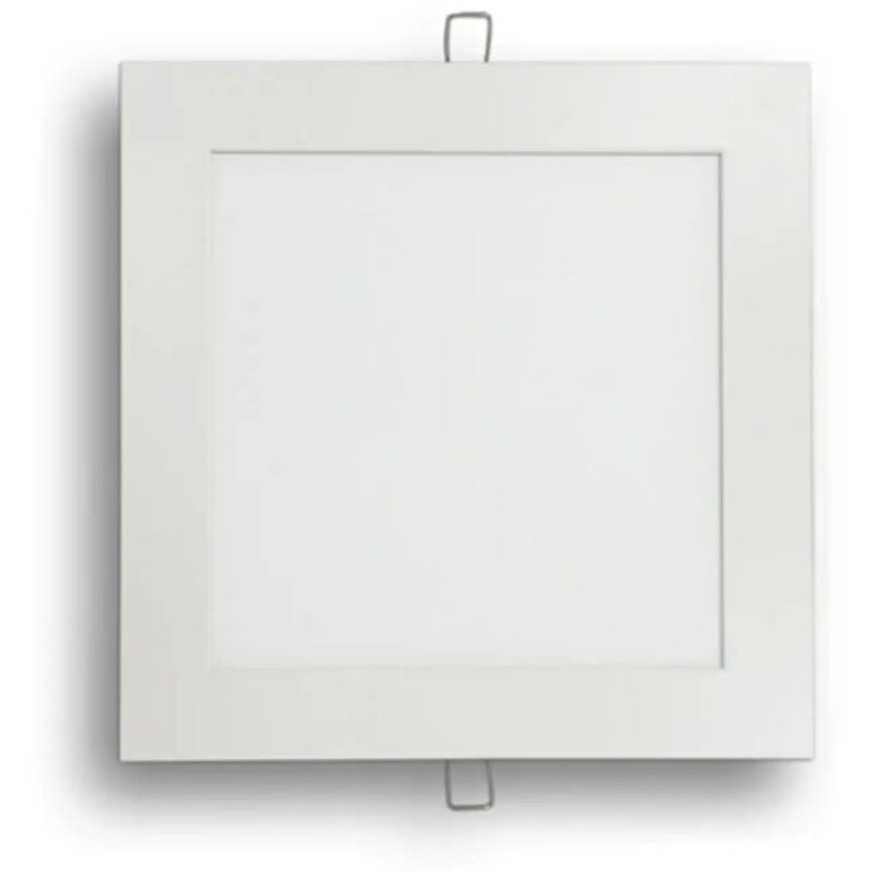 Image of V-tac - pannello led slim faretto incasso chip samsung quadrato bianco caldo 6 watt g