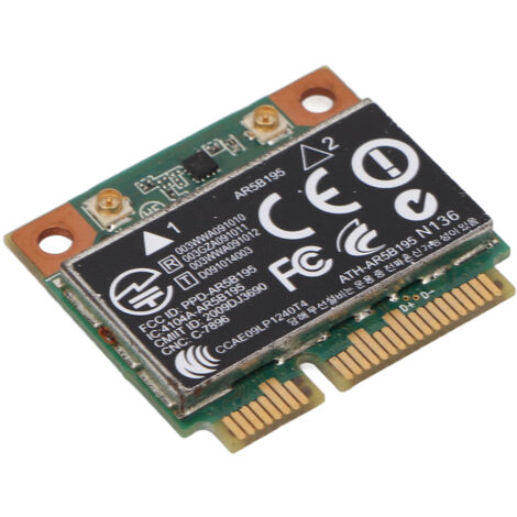 Mini-PCIe-Karte mit WLAN und Bluetooth 3.0 (150 Mbit/s) für HP 430, 431, 435, 436 und 4530S, einfache Installation