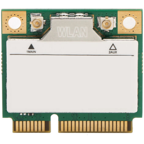 Mini-PCIe-WiFi-6-Karte mit Dualband (2,4 GHz/5 GHz, 3000 Mbit/s), Bluetooth 5.1, MU-MIMO und Gigabit-Ethernet für Büro und Gaming