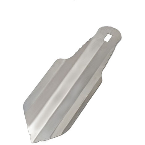 Mini pelle de jardin en titane, pelle de camping portable, gadgets de camping, jardinage extérieur ultraléger, camping (argent)