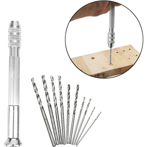 Mini perceuse électrique, perceuse manuelle multifonctionnelle pour le bricolage, perçage de résine époxy, perceuse manuelle à spirale, mini perceuse électrique USB