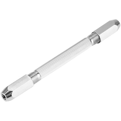Mini perceuse manuelle micro 0-3 mm à double extrémité avec étau