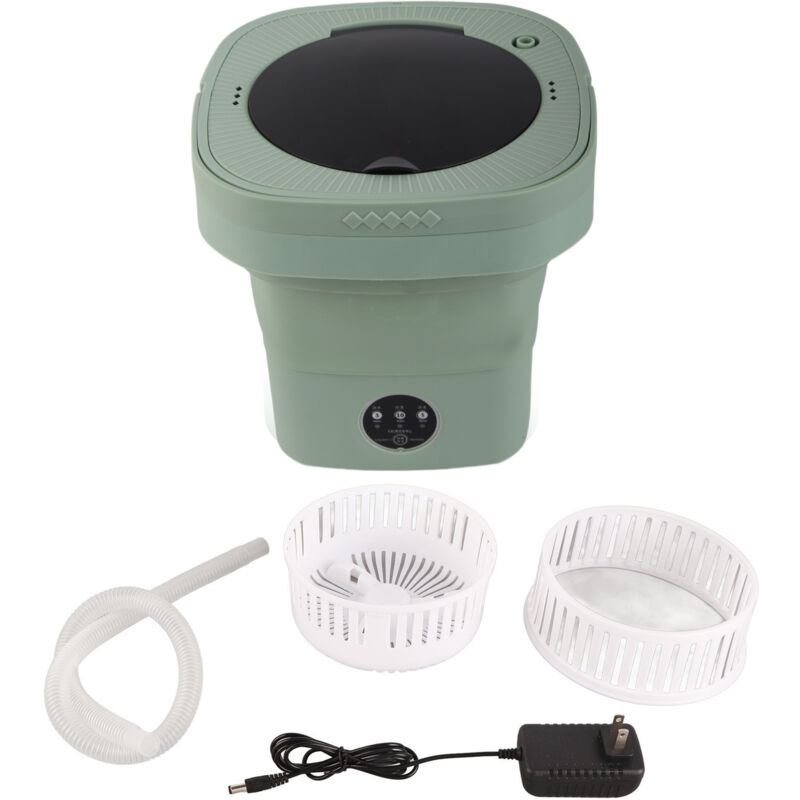 Tonchean - Mini Petite Machine à Laver Portable Pliable, 100-240 v pour Appartement Complet, Petit Lave-Linge Pliable Automatique pour Dortoir