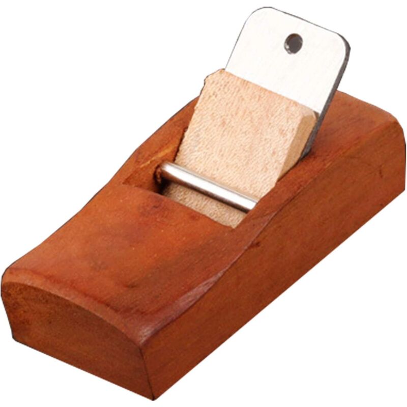Image of Dpzo - Mini pialla per legno, pialla manuale per falegname, pialla manuale con lama in acciaio, pialla per falegnameria