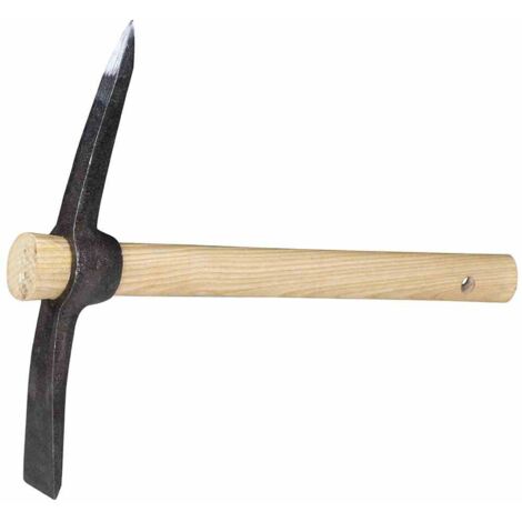 Mini-Pickel 700g 400mm für Hochbeete Gruber Hacken Gartenhacke Garten Terrasse