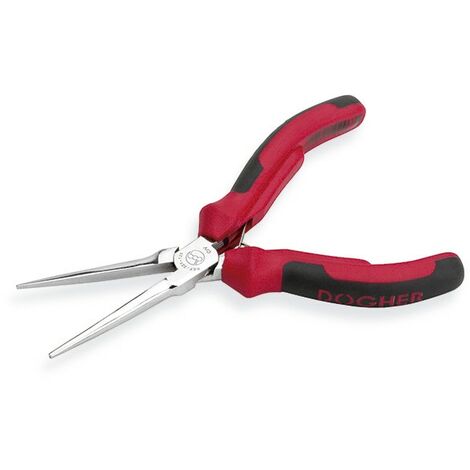 Mini pince, pointes semi-circulaires, avec coupe, CrV (125 mm) DOGHER 229-125