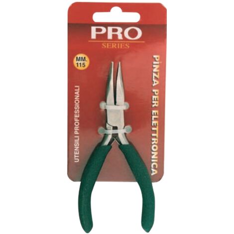 mini pince pour mors courbA s A lectricien en acier, poignA e antidA rapante mm 115