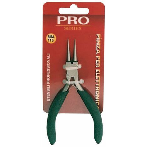 mini pinza per elettricista 115 mm art 203 con becchi tondi becco tondo