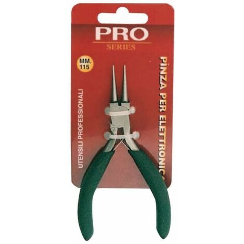 mini pinza per elettricista 115 mm art 203 con becchi tondi becco tondo