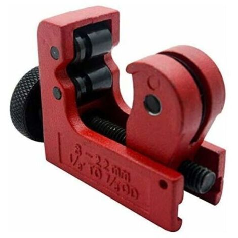 Mini pipe cutter, copper pipe cutter 3-22mm, brake pipe cutter, cutting tool for cutting copper, brass, aluminum, plastic, and PVC tubing