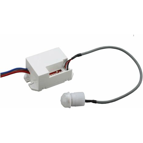 Mini PIR Motion Sensor Switch - 360 Degree Infrared Motion Detector Ceiling Universal Mounted - Led Suitable with 120 / 360 Detection Angle [Energy Class A+]