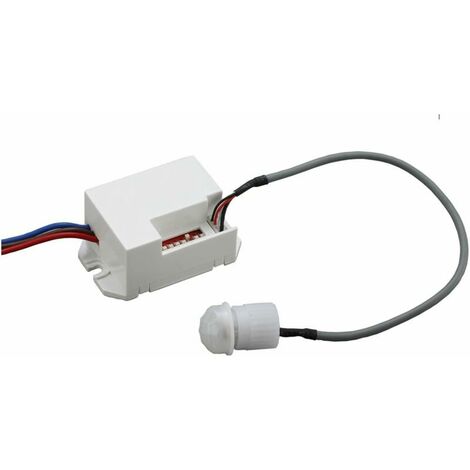 Mini PIR Motion Sensor Switch - 360 Degree Infrared Motion Detector Ceiling Universal Mounted - Led Suitable with 120 / 360 Detection Angle [Energy Class A+]