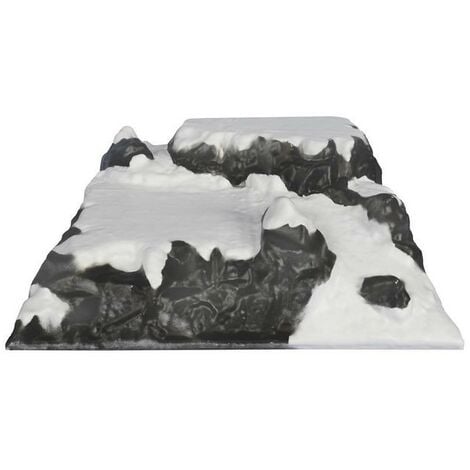 MYVILLAGE Mini piste de ski 39 x 38 x 14 cm