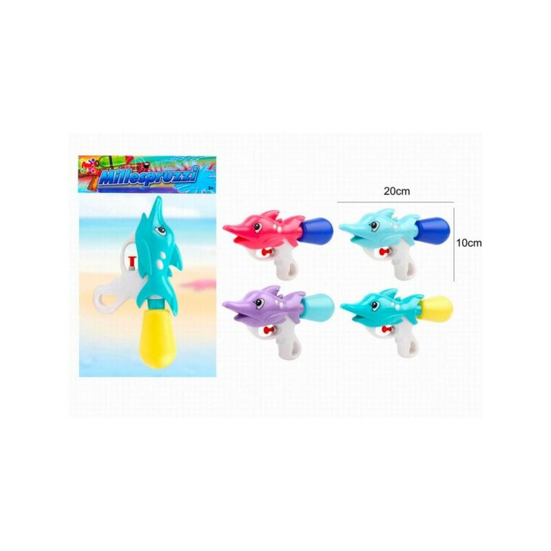 Mini Pistola De Agua Mil Salpicaduras Peces Juego Para Niños Playa Mar