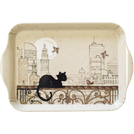 Mug Allen Desings Avec Cuillère – Crasy Cat – Rose
