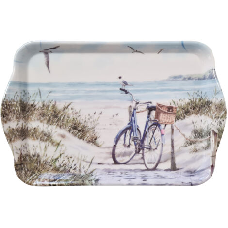 Mini plateau vide poches Vélo à la plage