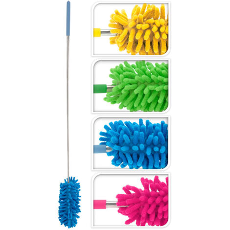 Mini pluma telescópica microfibra – 76 cm – Colores surtidos – Fácil limpieza