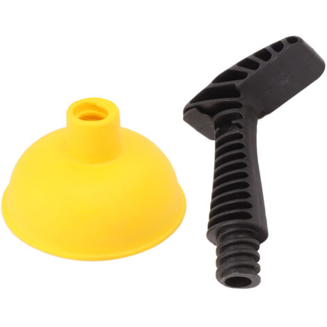 Mini Plunger Puissant Anti-Dérapant pour Toilette, Baignoire et Lavabo - Type 2