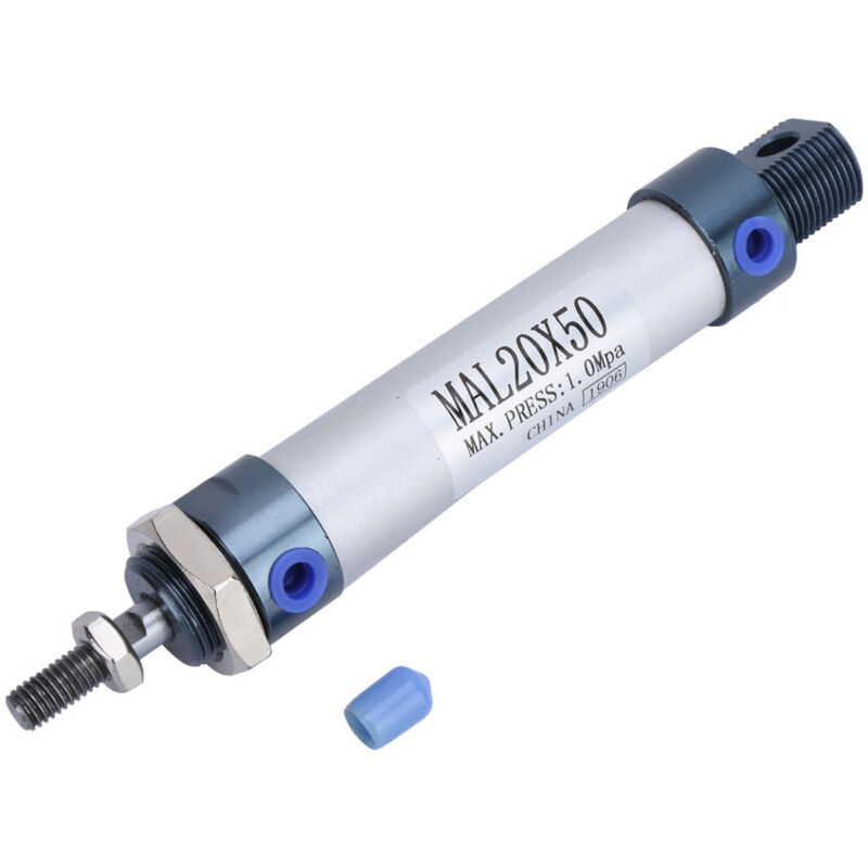 Image of Mini-Pneumatikzylinder 20 mm – Aluminiumlegierung (50 mm Hub)
