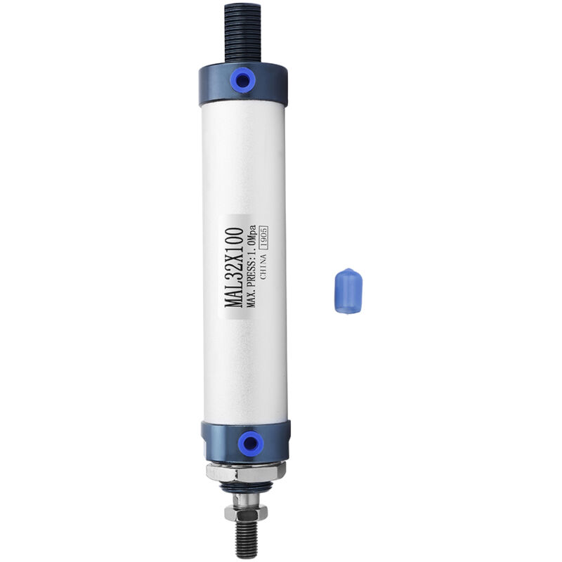 Image of Mini-Pneumatikzylinder, 32 mm – 100 mm Hub, Aluminiumlegierung