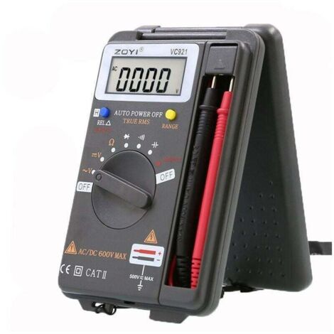 Mini Pocket Digital Multimeter Voltmeter Amperemeter Widerstand Tester Ohmmeter Voltmeter Amperemeter 4000 Zählt