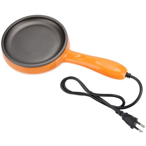 Mini poêle électrique antiadhésive multifonction, 220V, chaudière à ufs pour le petit déjeuner, prise ue