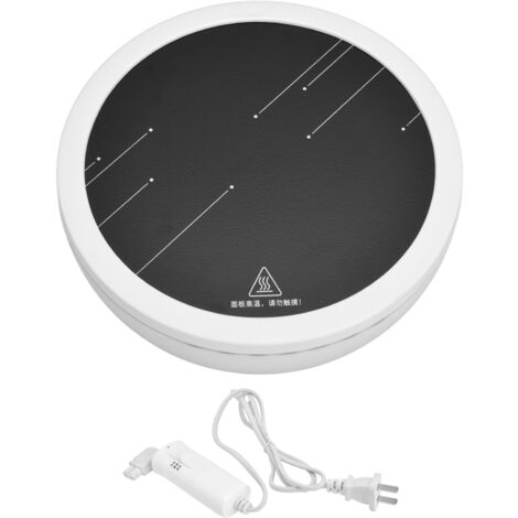 Mini Poêle Électrique Chauffante 500W Blanc - Chauffe-thé et Café Silencieux - Accessoire de Cuisine - Prise CN 220V