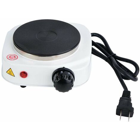 Mini poêle portable 500W mini poêle électrique plaque chauffante multifonctionnel chauffage domestique(Prise US 110V)